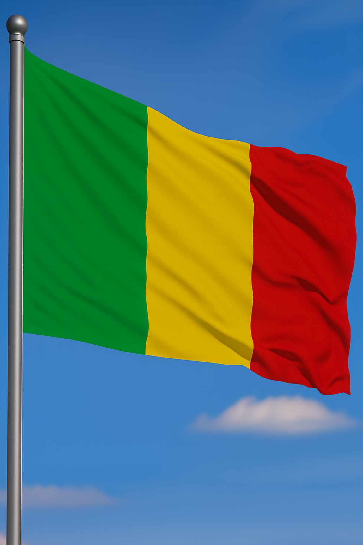 Mali Bayrağı detay görünümü