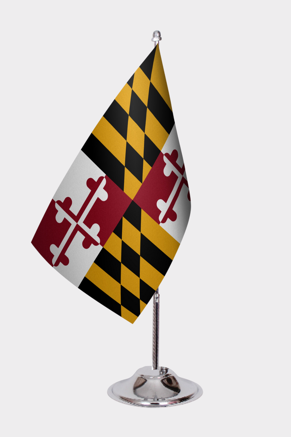 Maryland Eyalet Masa Bayrağı yakın çekim