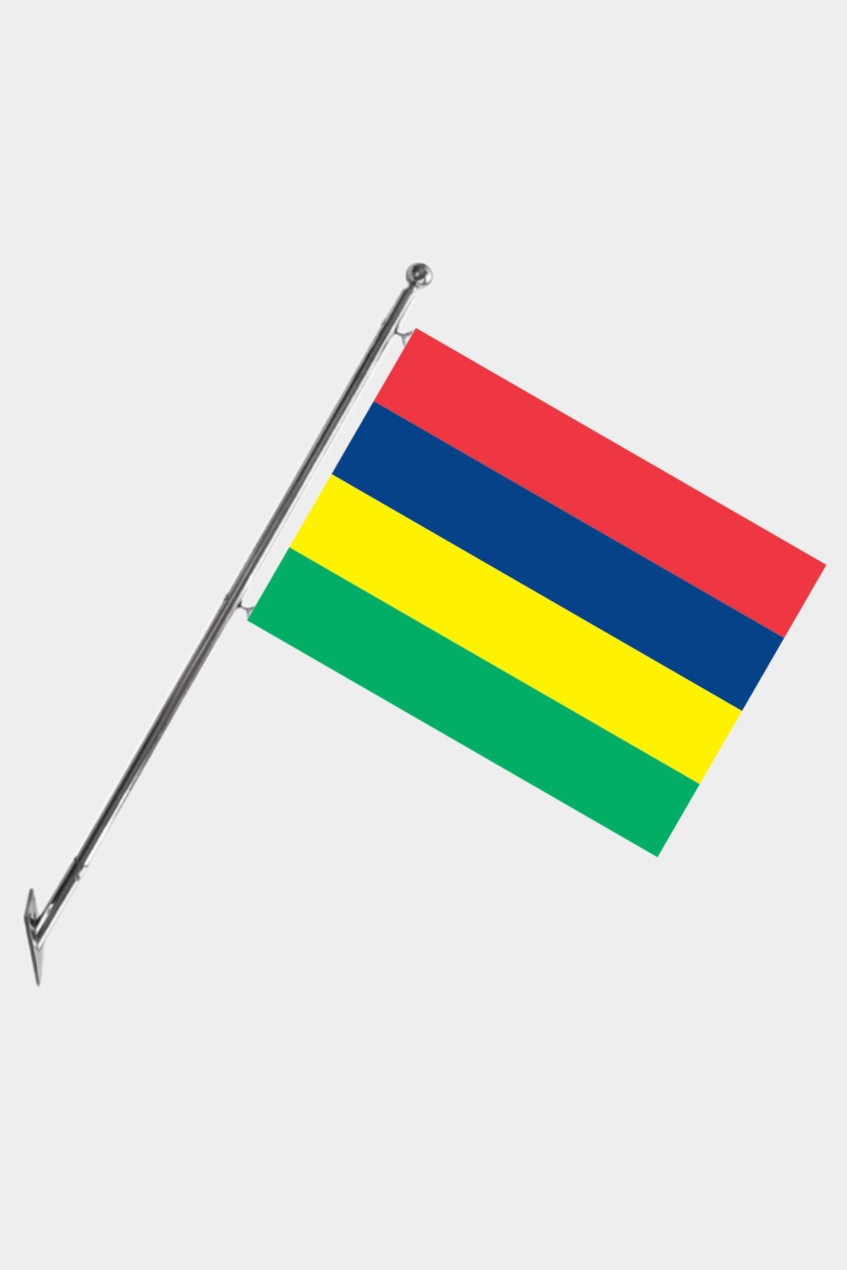 Mauritius Teleskopik Duvar Bayrağı Seti