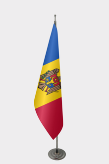 Moldova Makam Bayrağı Seti