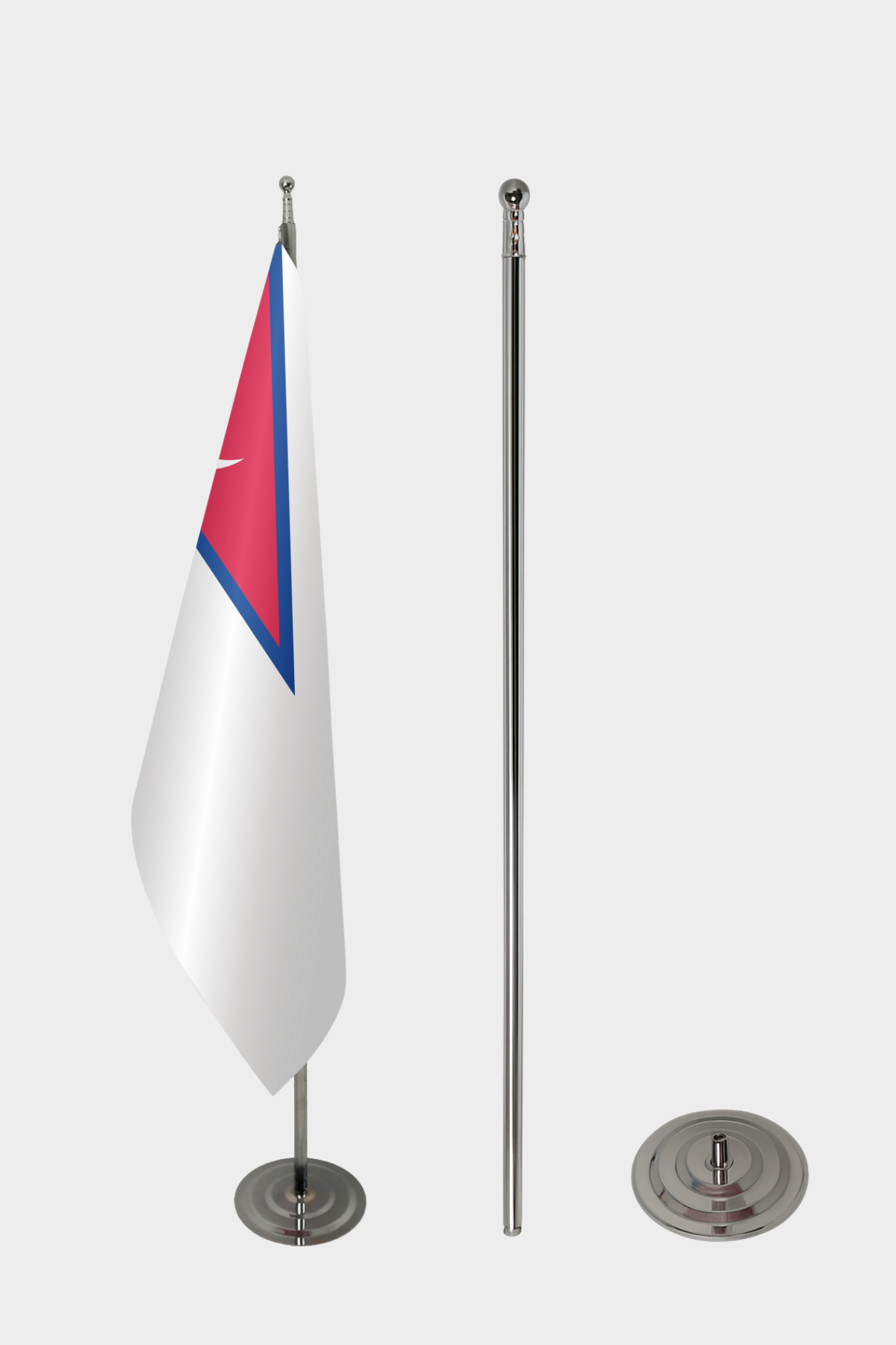 Nepal Makam Bayrağı Seti yakın çekim