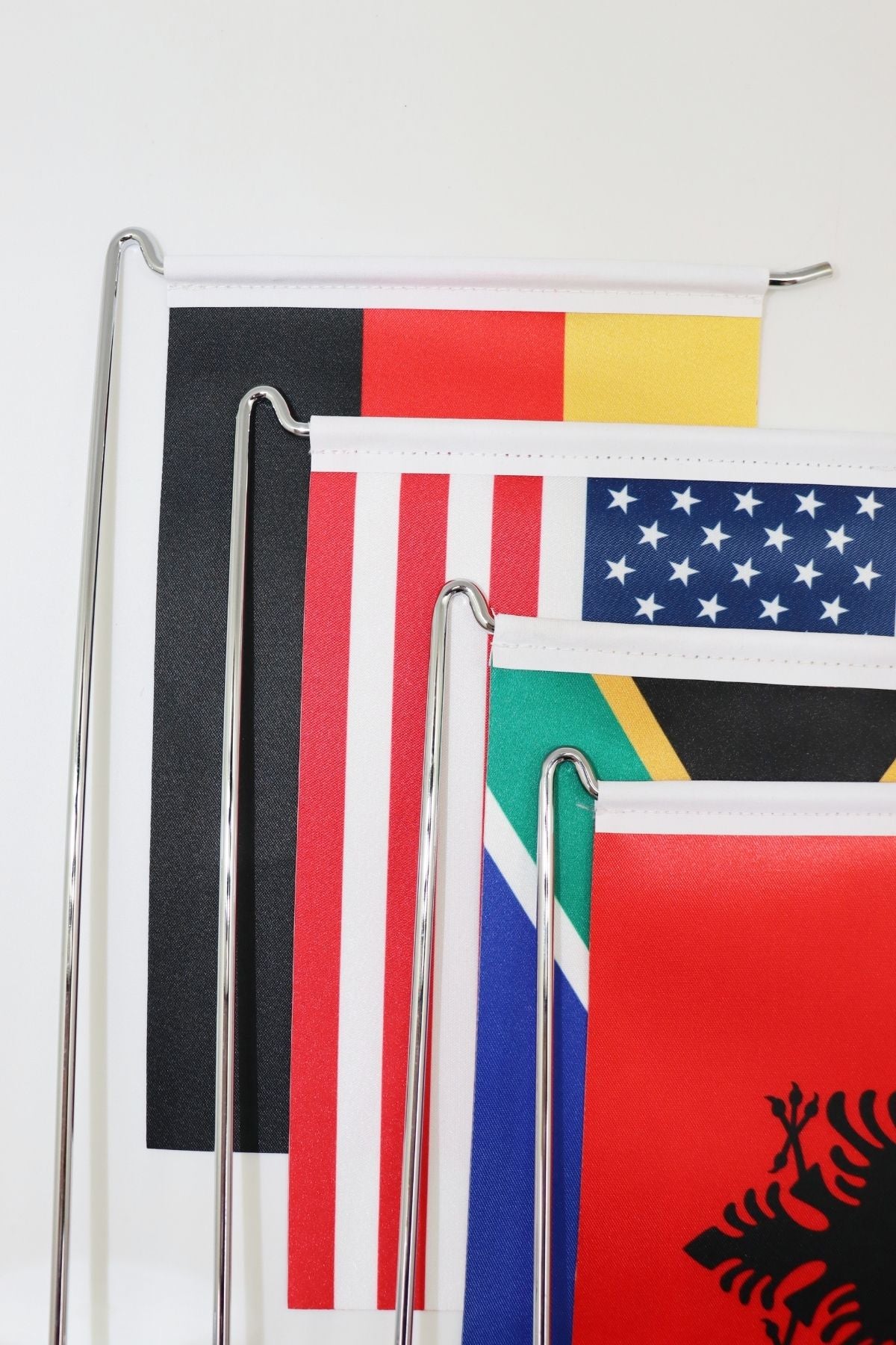 New Mexico Eyalet L Tipi Masa Bayrağı ölçü ve seçenekler