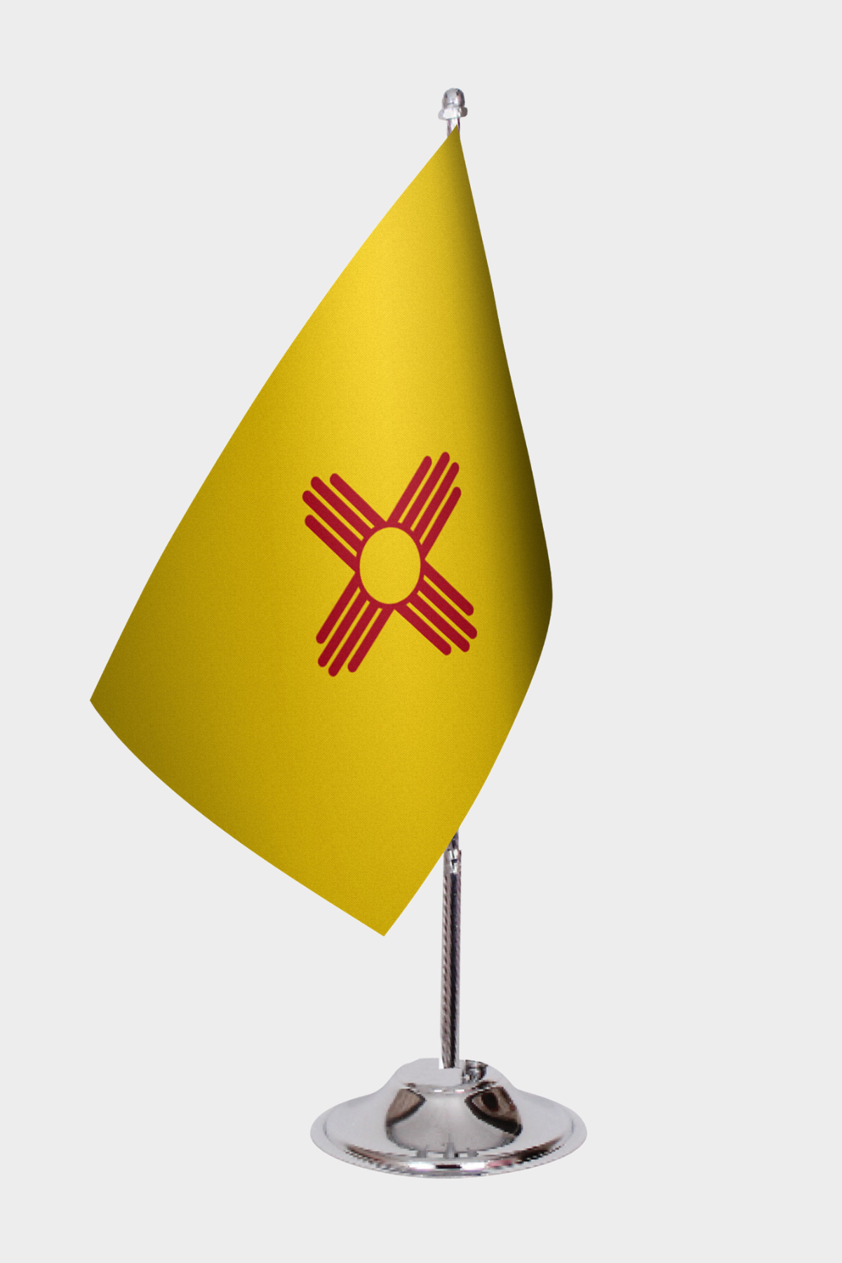 New Mexico Eyalet Masa Bayrağı yakın çekim