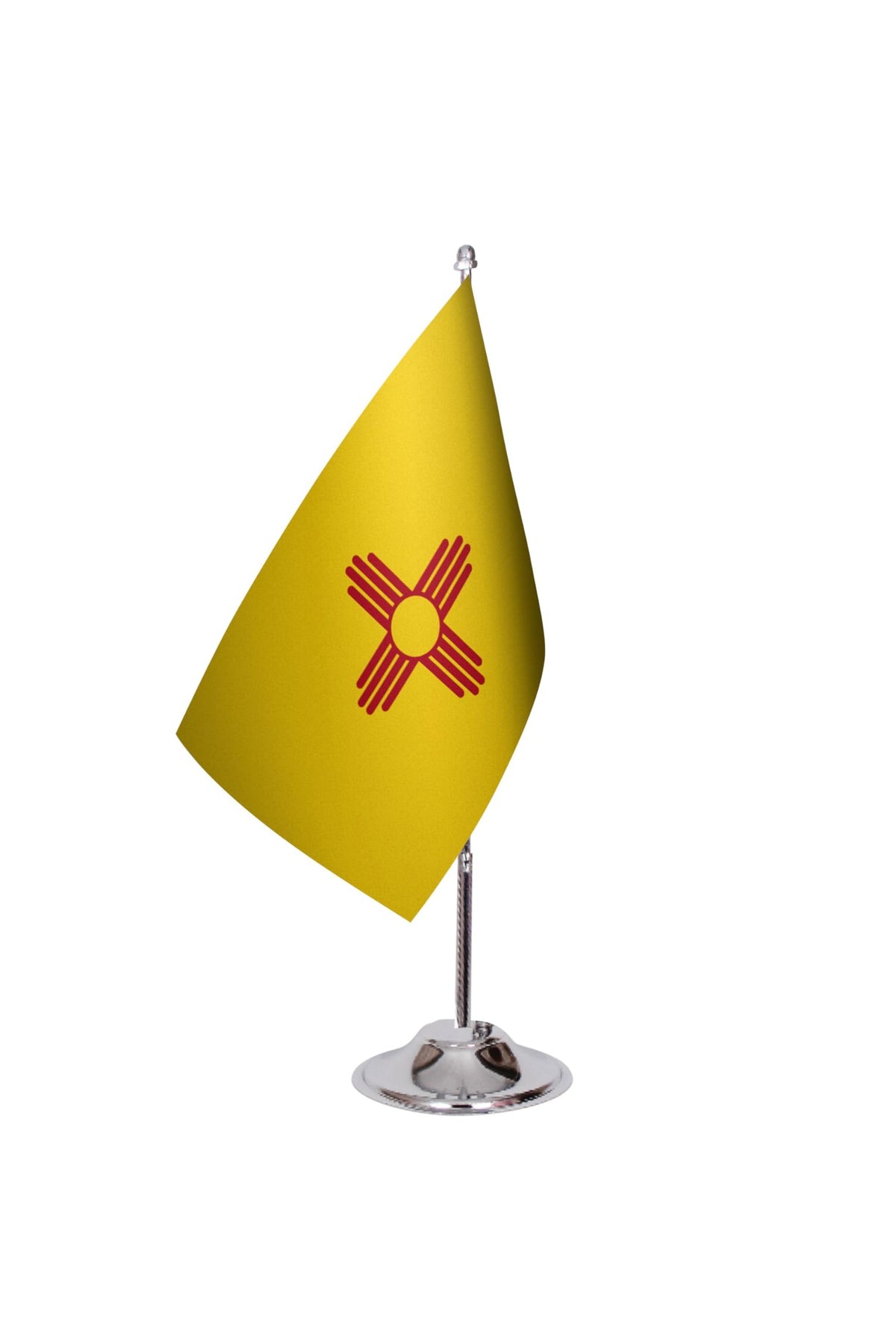 New Mexico Eyalet Masa Bayrağı kullanım örneği