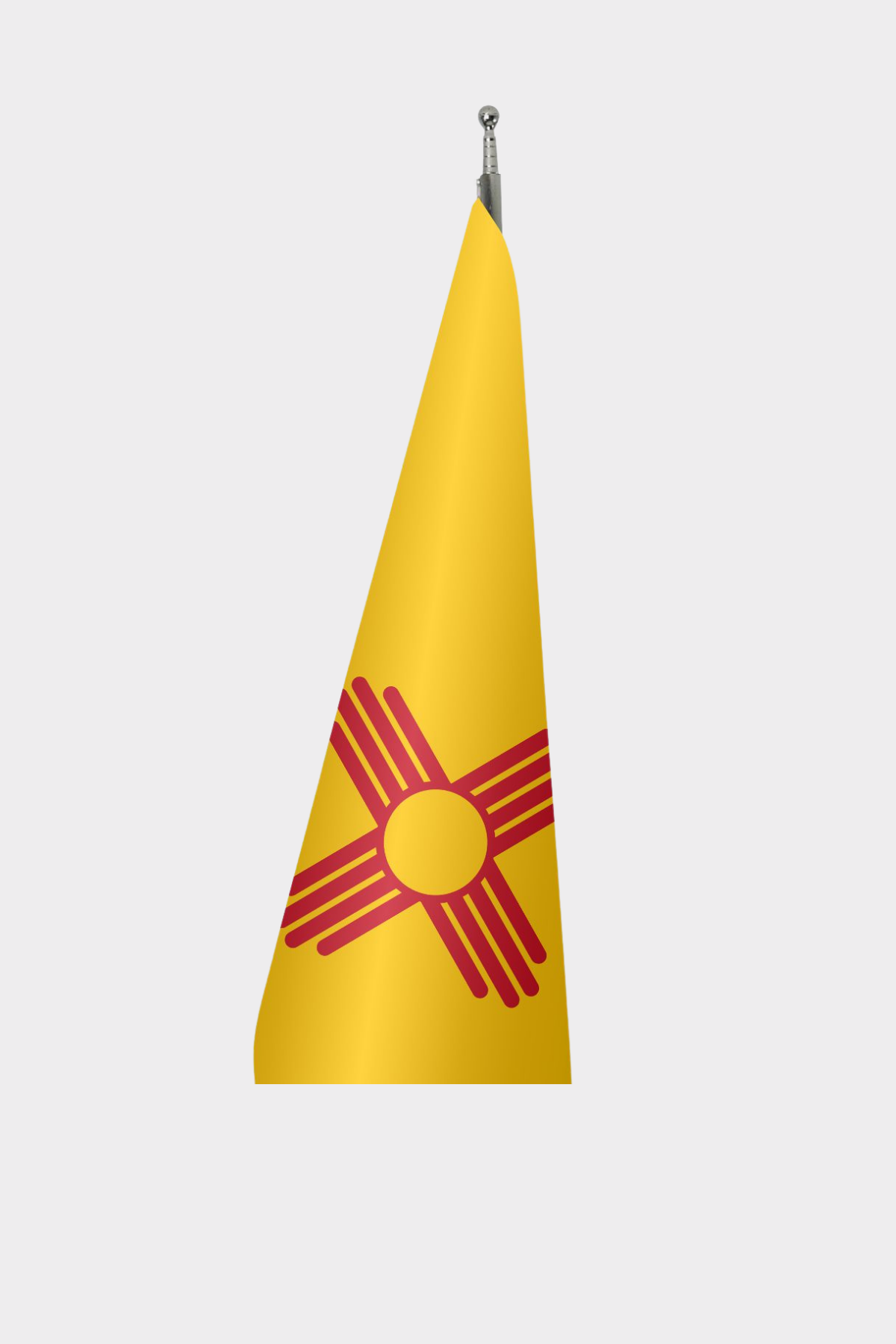New Mexico Makam Bayrağı Seti detay görünümü