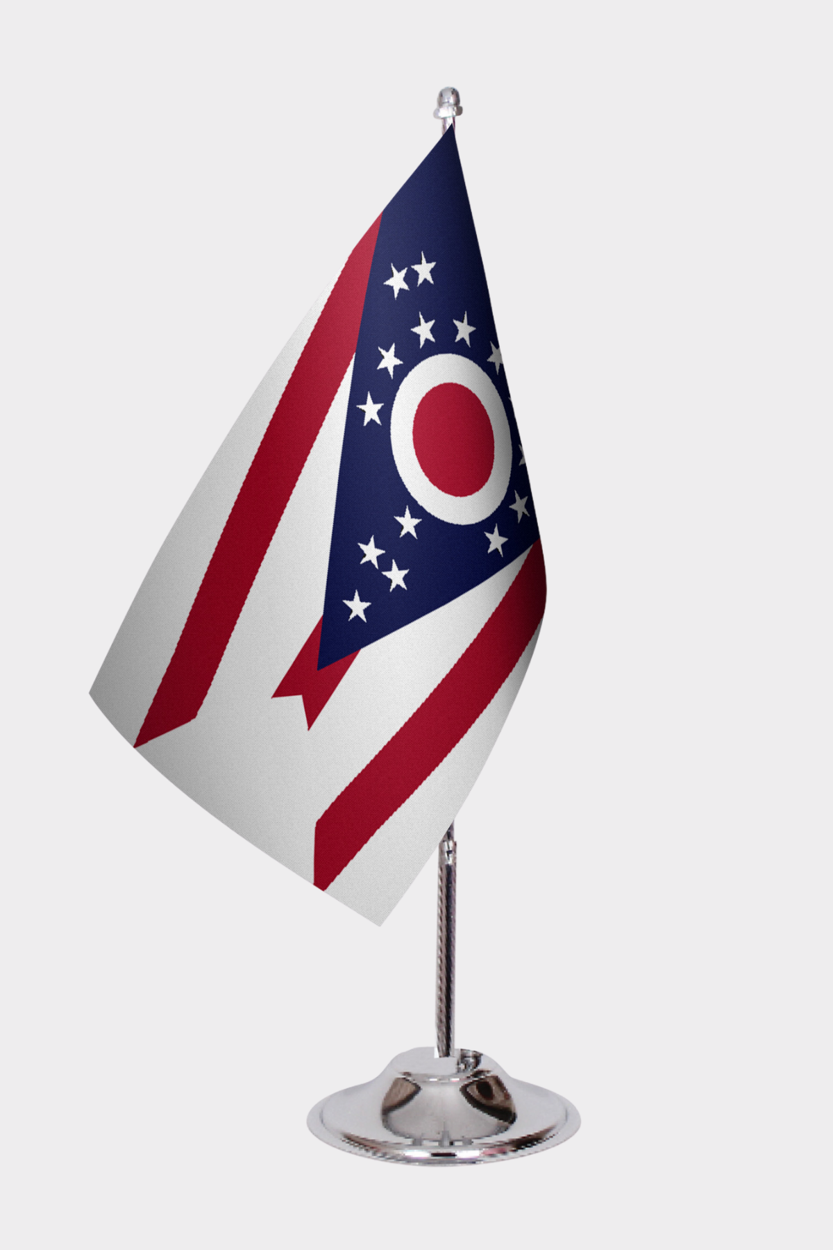 Ohio Eyalet Masa Bayrağı yakın çekim