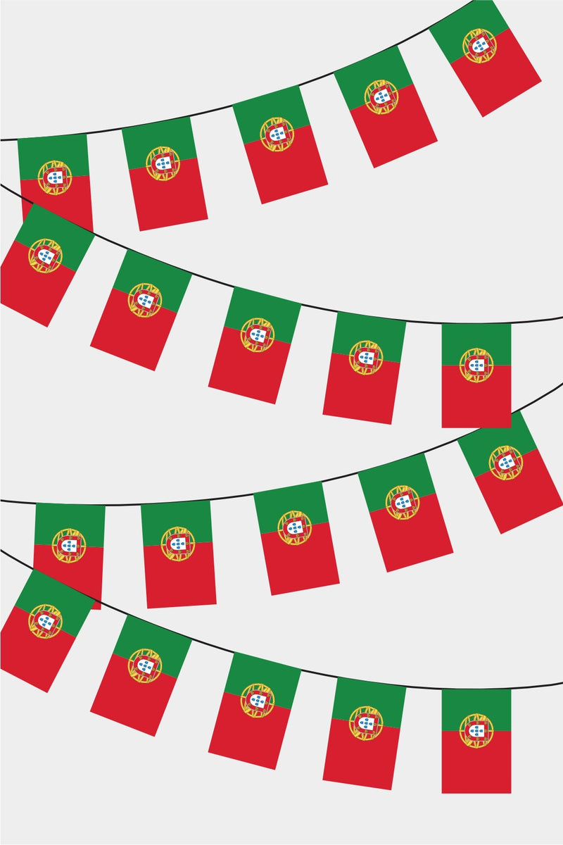 Portekiz Dikdörtgen Süsleme Bayrak