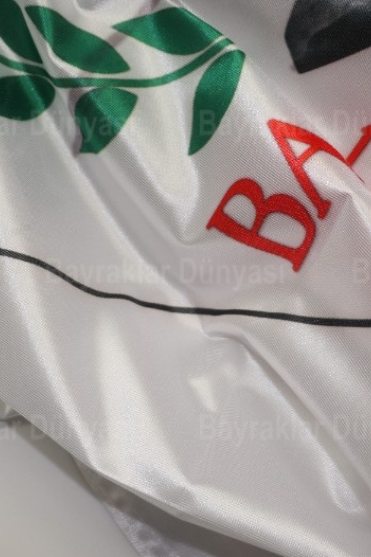 Raschel Kumaş Afiş detay görünümü