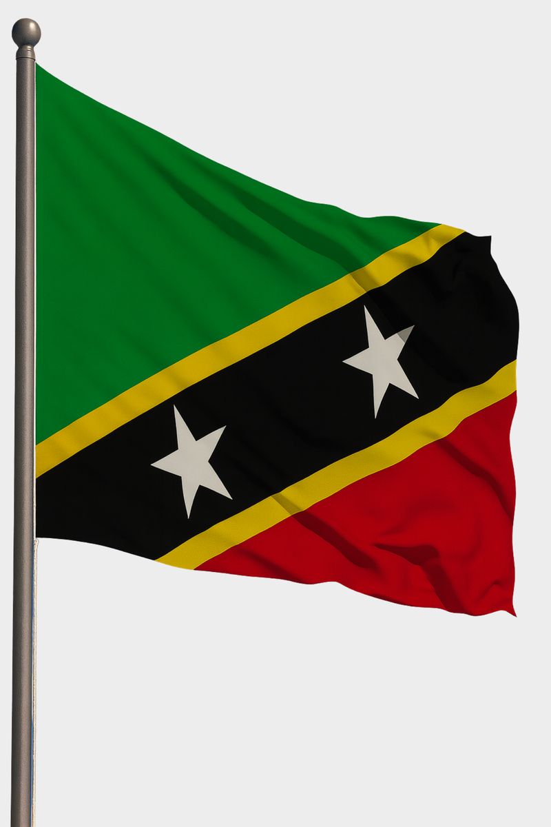 Saint Kitts ve Nevis Bayrağı
