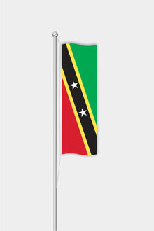 Saint Kitts ve Nevis Dikey Bayrağı