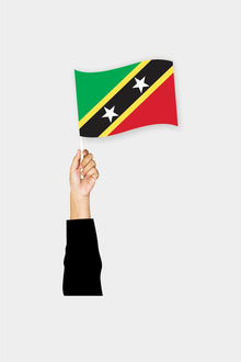 Saint Kitts ve Nevis El Bayrağı