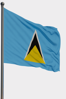 Saint Lucia Bayrağı
