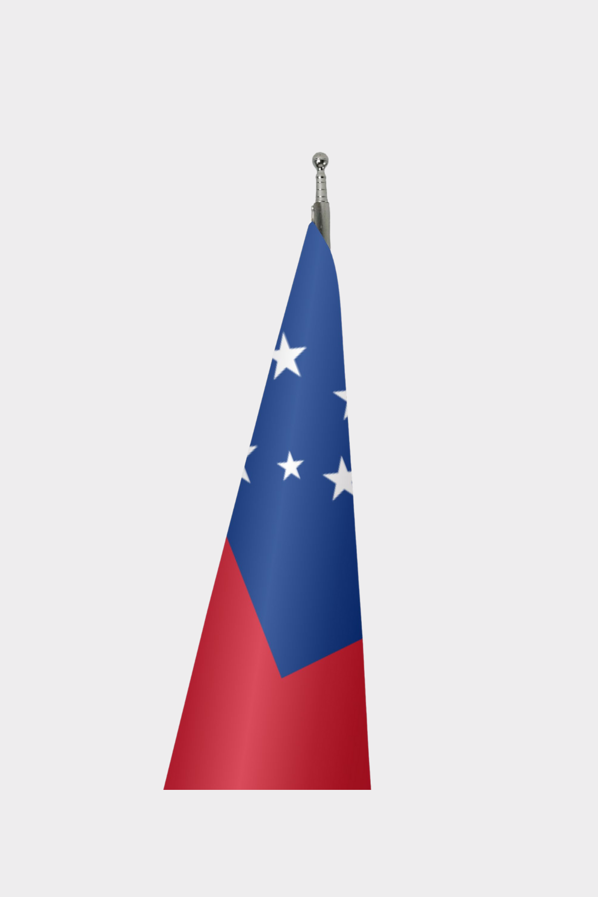 Samoa Makam Bayrağı Seti detay görünümü