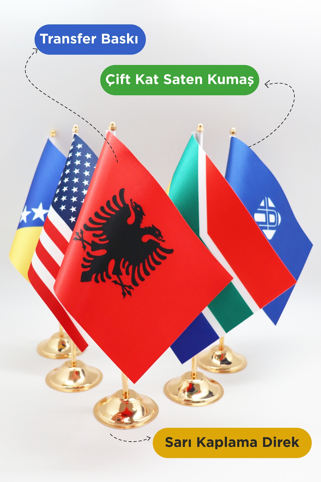 Samoa Masa Bayrağı malzeme detayı