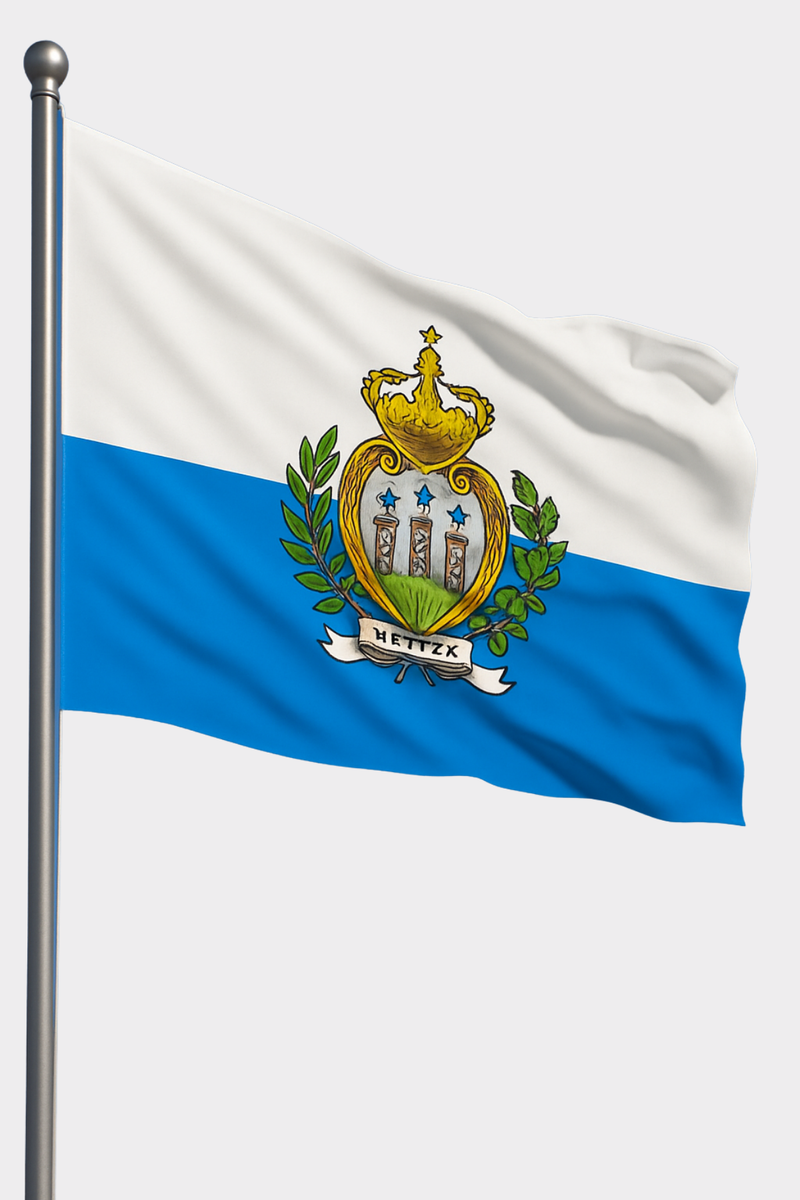 San Marino Bayrağı