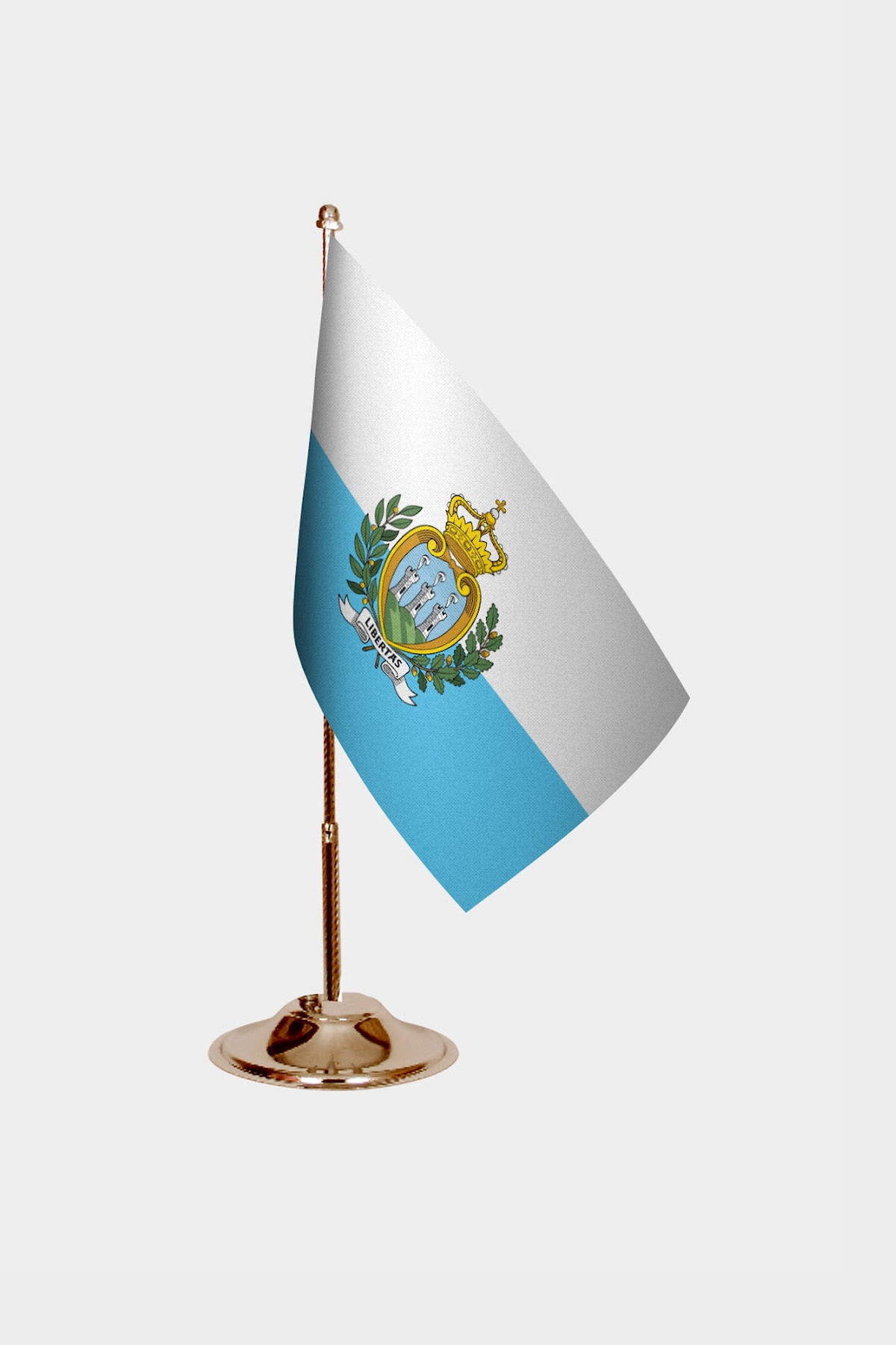 San Marino Masa Bayrağı paket içeriği