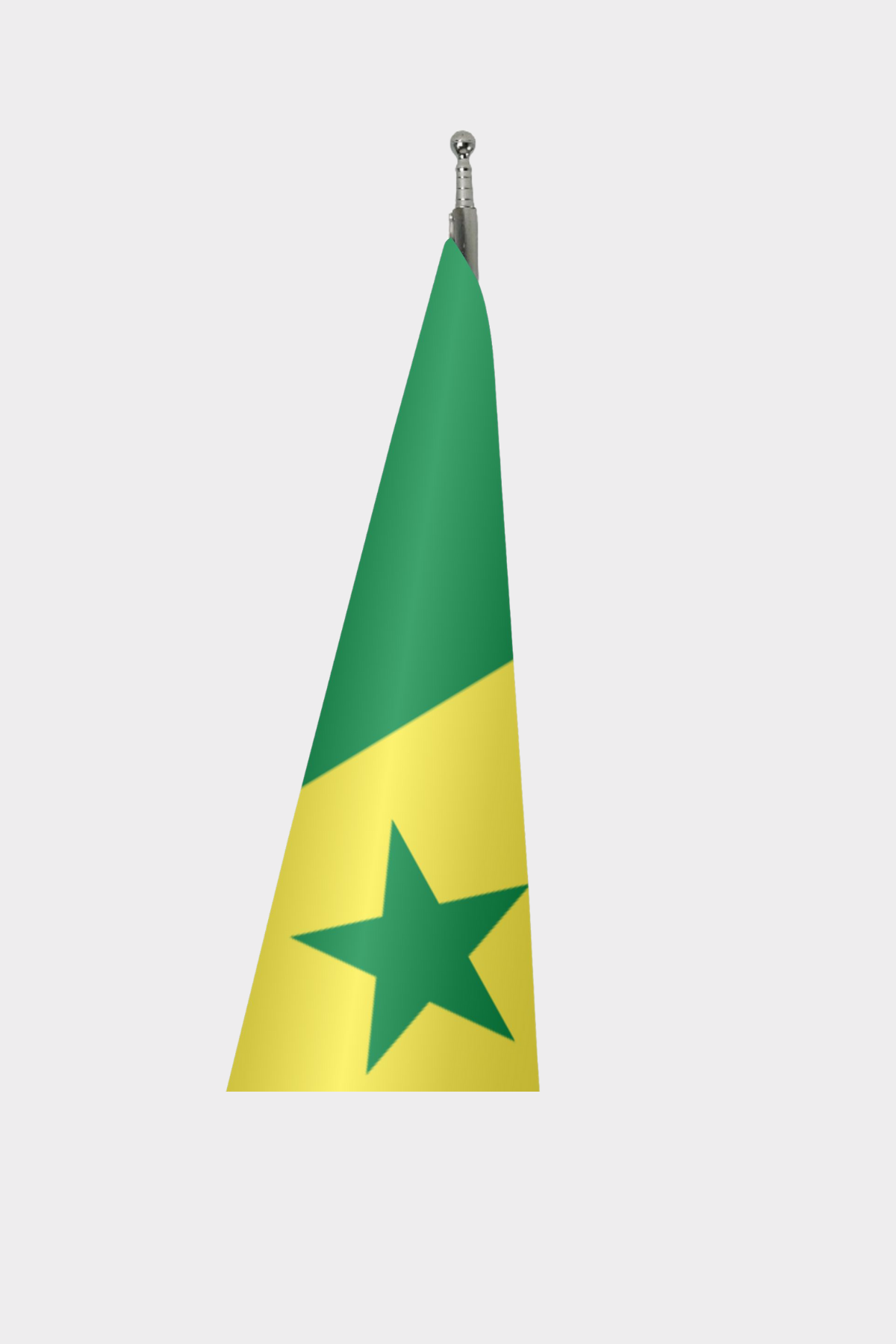 Senegal Makam Bayrağı Seti detay görünümü