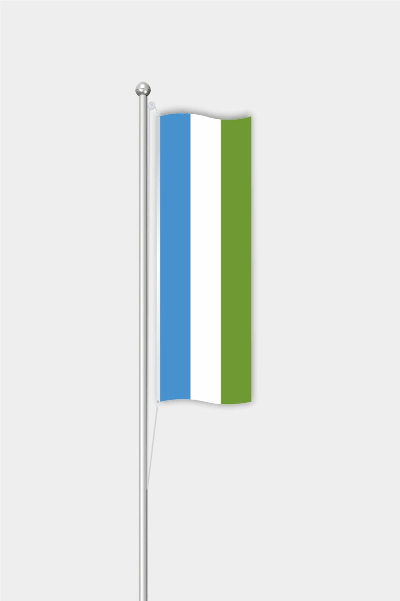 Sierra Leone Dikey Bayrağı