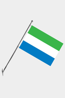 Sierra Leone Teleskopik Duvar Bayrağı Seti