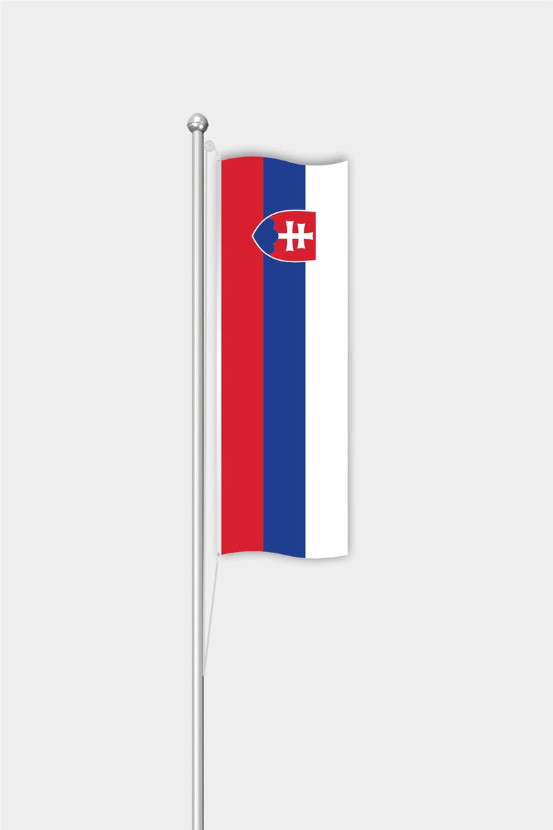 Slovakya Dikey Bayrağı