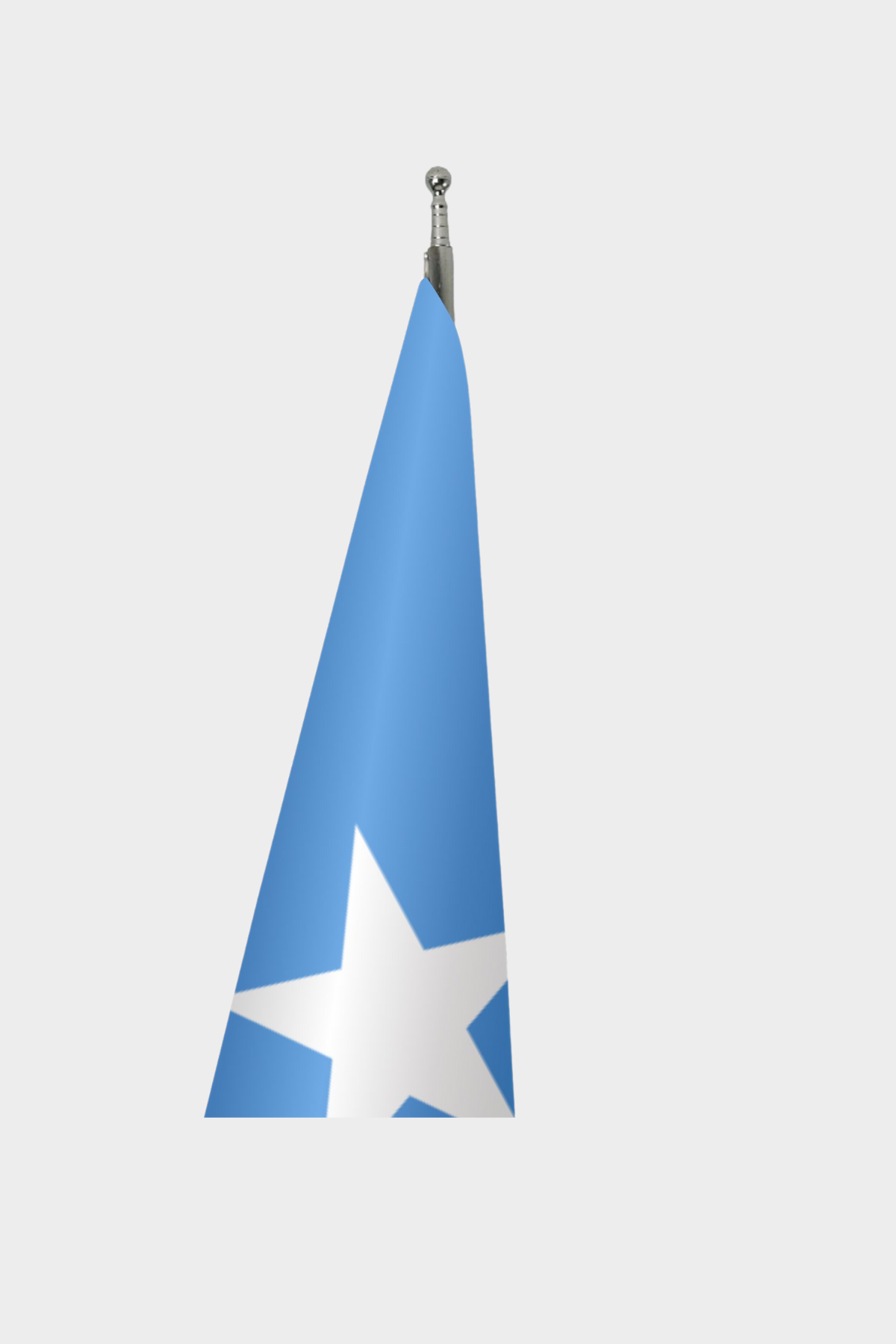 Somali Makam Bayrağı Seti detay görünümü