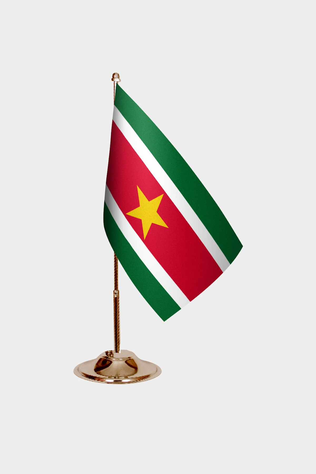 Surinam Masa Bayrağı paket içeriği