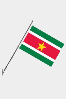 Surinam Teleskopik Duvar Bayrağı Seti
