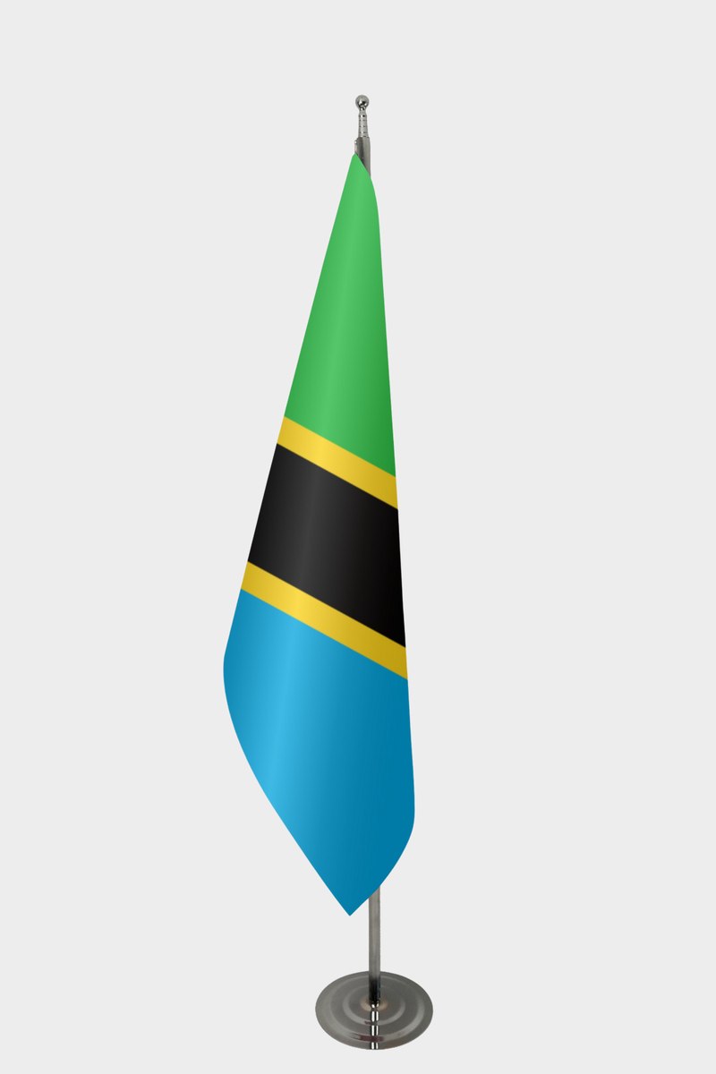 Tanzanya Makam Bayrağı Seti