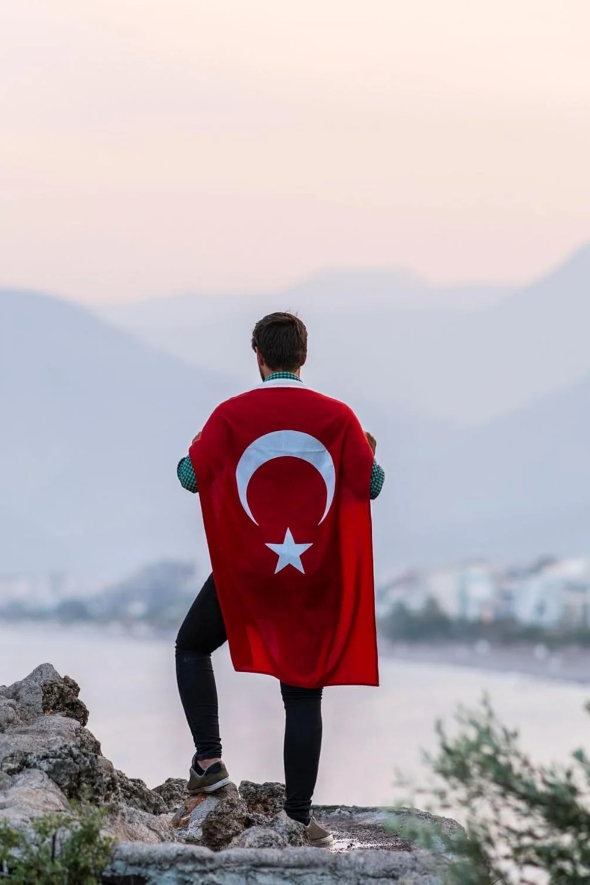Türkiye Bayrağı üst kısım detayı