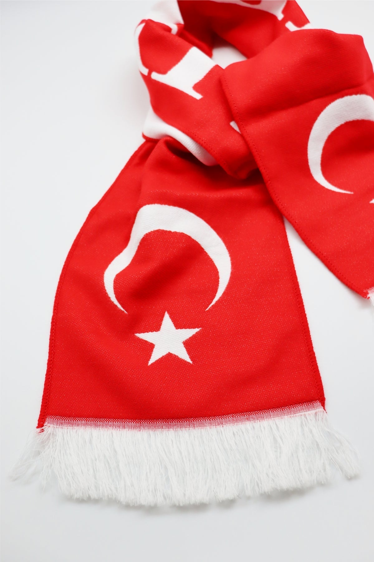 Türkiye Yazılı Saçaklı Dokuma Atkı detay görünümü