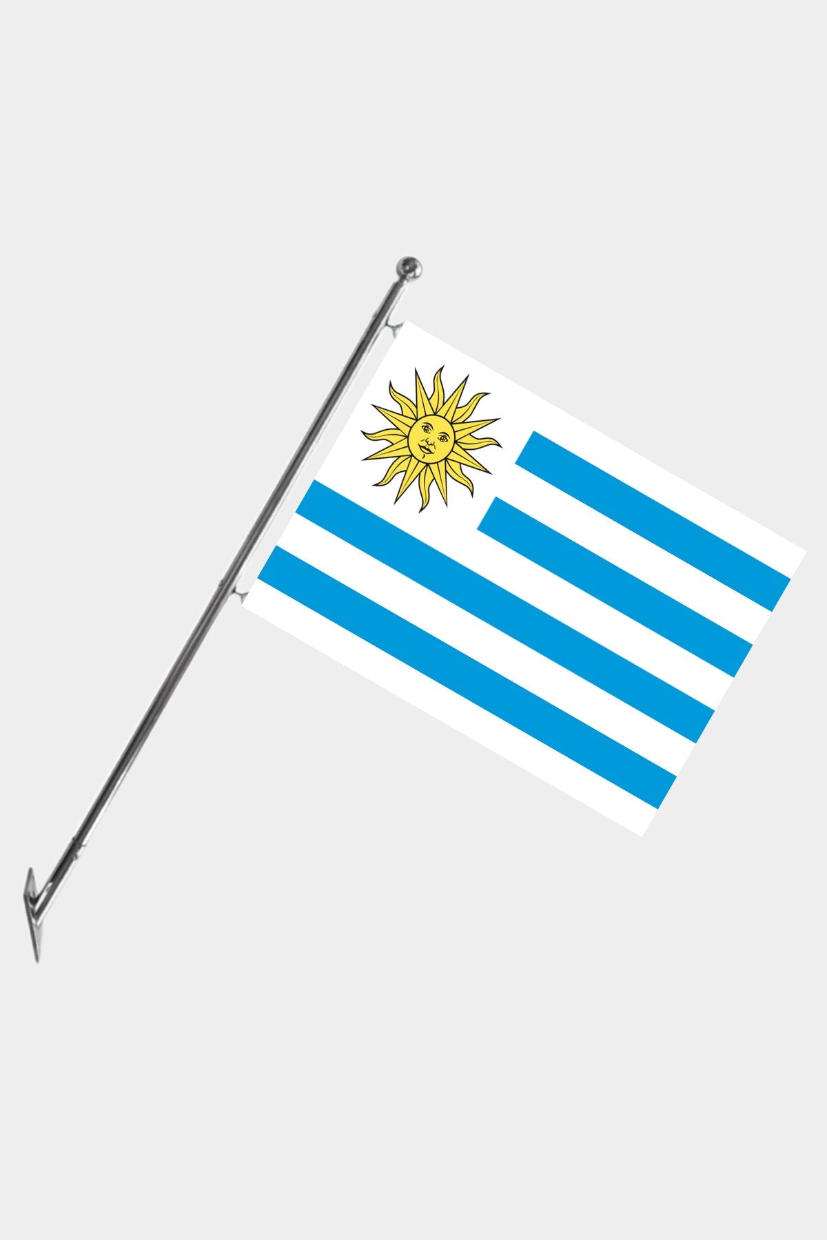 Uruguay Teleskopik Duvar Bayrağı Seti