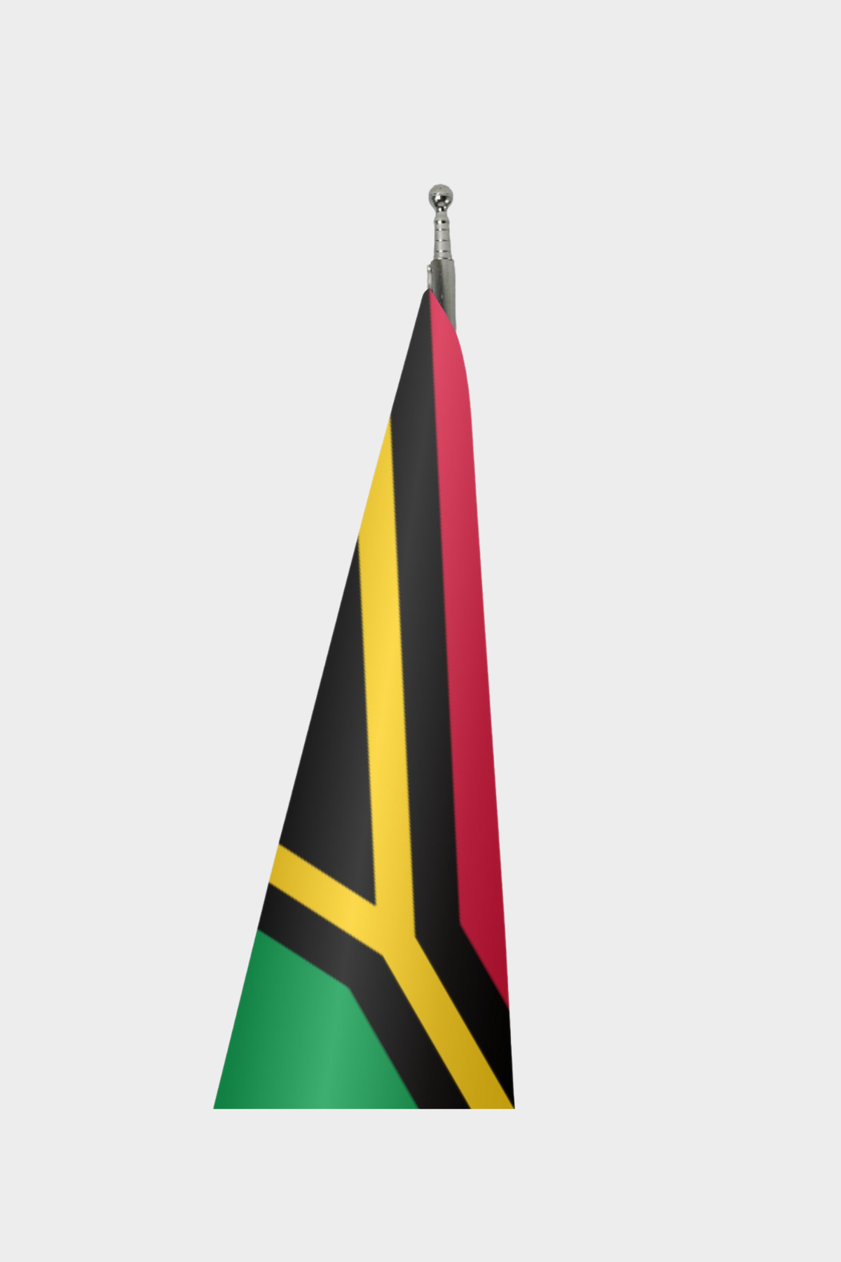 Vanuatu Makam Bayrağı Seti detay görünümü