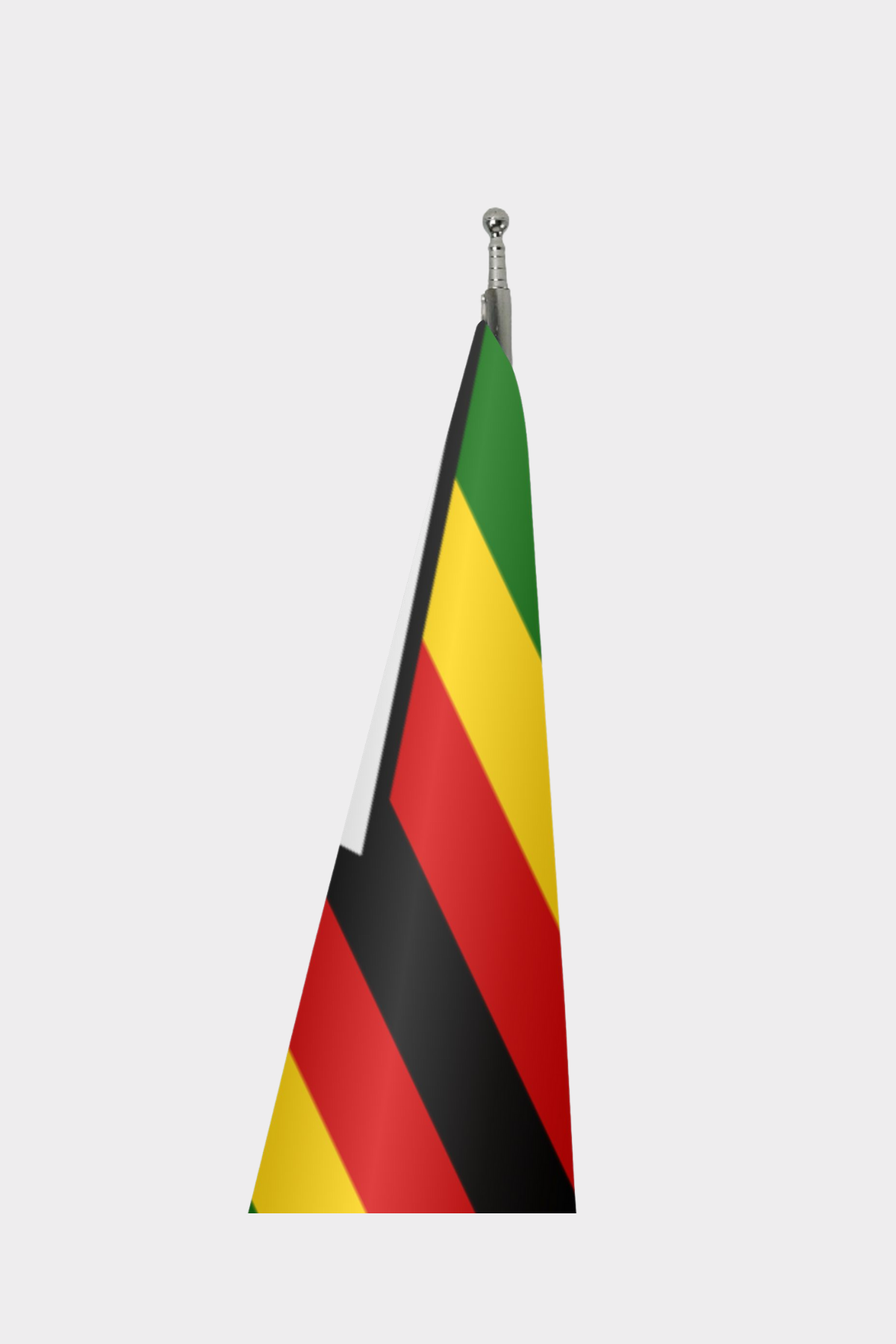 Zimbabve Makam Bayrağı Seti detay görünümü